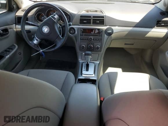 2009 Saturn Aura XE with VIN 1G8ZS57B49F222261, listed as a Copart auction lot 53421445 with 105,615 mi miles and Salvage title. Bid and sale history available at DreamBid. Image 8.