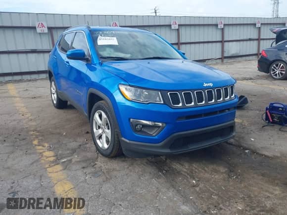 2020 Jeep Compass Altitude с VIN 3C4NJCBB1LT154744, выставлен на аукционе IAAI как лот 43102892 с пробегом 110 167 миль миль и . История ставок и продаж доступна на DreamBid. Изображение 1.