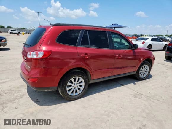 2011 Hyundai Santa Fe GLS with VIN 5XYZG4AG9BG012330, listed as a Copart auction lot 63875825 with 170,979 mi miles and Salvage title. Bid and sale history available at DreamBid. Image 3.