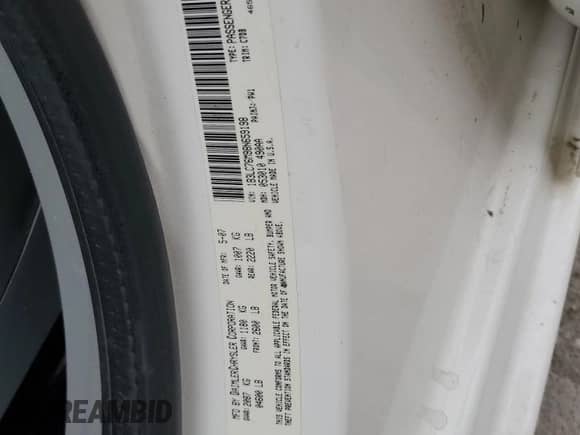 2008 Dodge Avenger R/T с VIN 1B3LC76M98N659198, выставлен на аукционе Copart как лот 50967555 с пробегом 143 975 миль миль и Списание • Salvage title. История ставок и продаж доступна на DreamBid. Изображение 12.