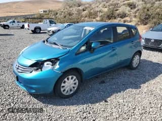 2015 Nissan Note S Plus with VIN 3N1CE2CP0FL433030, listed as a Copart auction lot 71505275 with 100,475 mi miles and Salvage title. Bid and sale history available at DreamBid. Image 1.