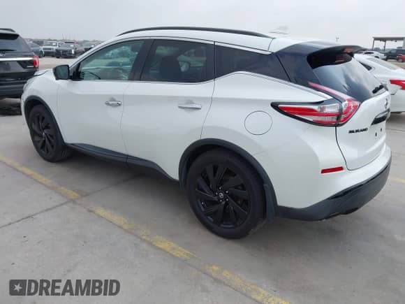 2018 Nissan Murano SV z VIN 5N1AZ2MG4JN154689, wystawiony jako IAAI lot #42287787 z przebiegiem 92 449 mil mil oraz . Historia ofert i sprzedaży dostępna na DreamBid. Obrazek 3.