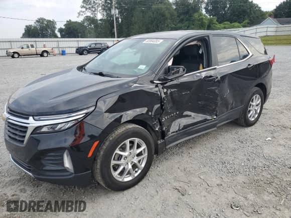 2022 Chevrolet Equinox LT с VIN 3GNAXKEVXNL244403, выставлен на аукционе Copart как лот 80994085 с пробегом 46 953 миль миль и Списание • Salvage title. История ставок и продаж доступна на DreamBid. Изображение 1.