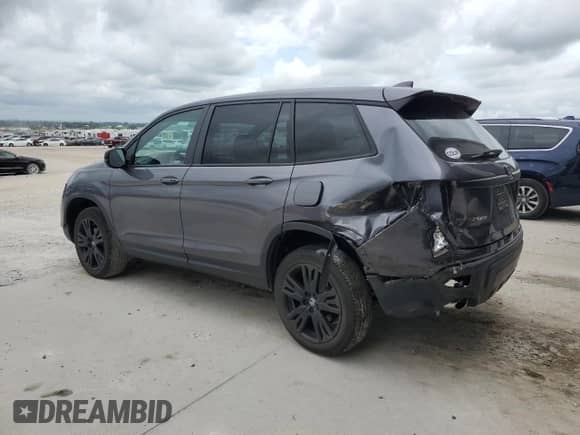 2021 Honda Passport Sport с VIN 5FNYF8H27MB000610, выставлен на аукционе Copart как лот 64850595 с пробегом 19 154 миль миль и Списание • Salvage title. История ставок и продаж доступна на DreamBid. Изображение 2.