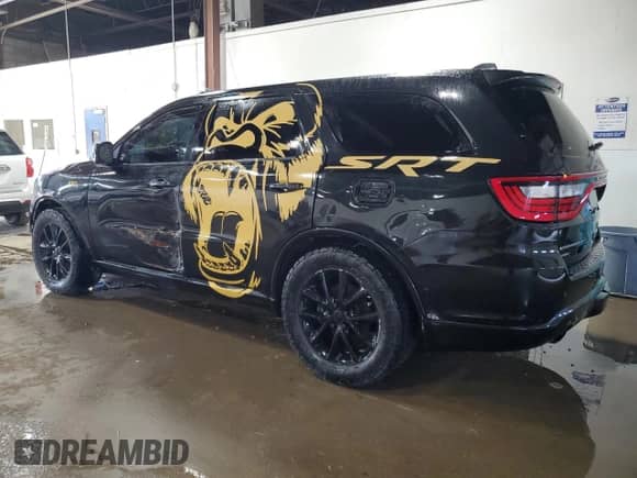 2014 Dodge Durango R/T with VIN 1C4SDJCT1EC591826, listed as a Copart auction lot 80950065 with 170,368 mi miles and Clean title. Bid and sale history available at DreamBid. Image 2.