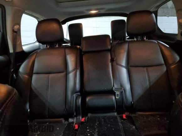 2019 Nissan Pathfinder Platinum with VIN 5N1DR2MM9KC617961, listed as a Copart auction lot 46080855 with 81,997 mi miles and Salvage title. Bid and sale history available at DreamBid. Image 10.