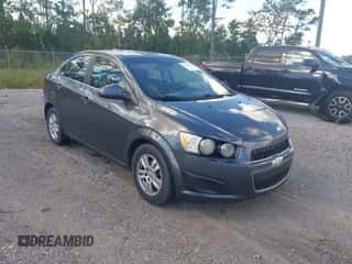 2013 Chevrolet Sonic LT with VIN 1G1JC5SB6D4176193, listed as a IAAI auction lot 43442209 with 131,449 mi miles and . Bid and sale history available at DreamBid. Image 1.