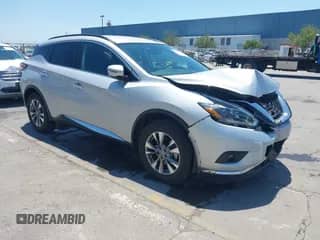 2018 Nissan Murano SV с VIN 5N1AZ2MH7JN119444, выставлен на аукционе IAAI как лот 42481393 с пробегом 47 823 миль миль и . История ставок и продаж доступна на DreamBid. Изображение 1.