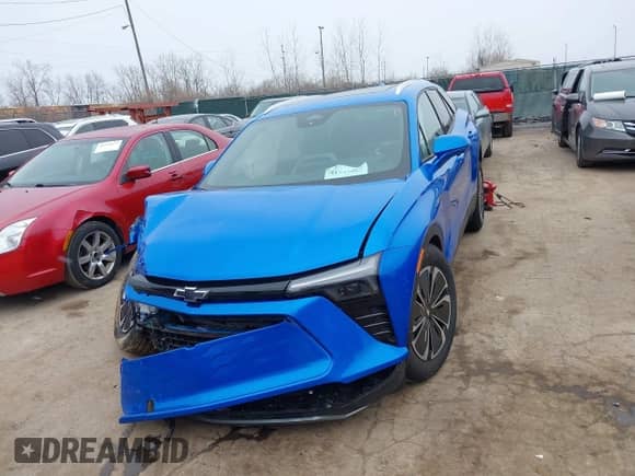 2024 Chevrolet Blazer EV eAWD LT with VIN 3GNKDBRJ8RS263824, listed as a IAAI auction lot 41743867 with 3,347 mi miles and . Bid and sale history available at DreamBid. Image 11.