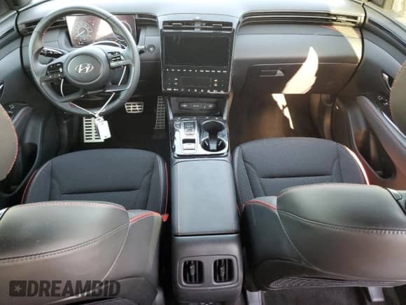 2024 Hyundai Tucson N Line z VIN KM8JFCD19RU191362, wystawiony jako Copart lot #68509345 z przebiegiem 6 309 mil mil oraz Szkoda całkowita • Salvage title. Historia ofert i sprzedaży dostępna na DreamBid. Obrazek 8.