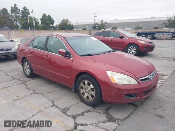 2007 Honda Accord LX SE with VIN 1HGCM56307A072645, listed as a IAAI auction lot 43462078 with 236,296 mi miles and . Bid and sale history available at DreamBid. Image 1.