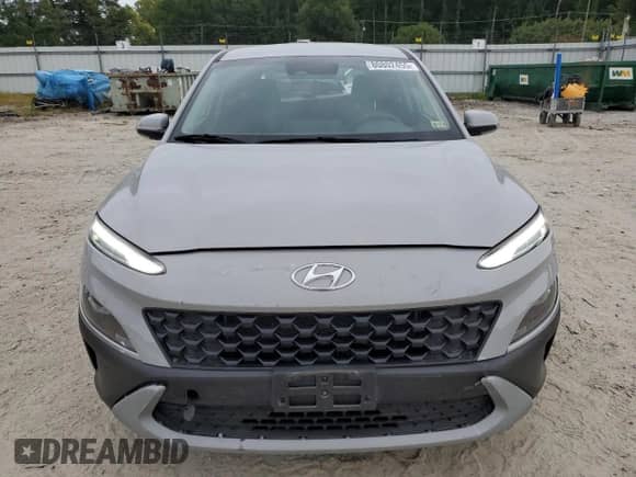 2023 Hyundai Kona SE with VIN KM8K2CAB3PU058039, listed as a Copart auction lot 80802455 with 28,448 mi miles and Salvage title. Bid and sale history available at DreamBid. Image 5.