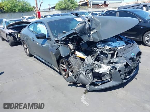 2021 BMW 4 Series M440i xDrive с VIN WBA13AR00MCF91553, выставлен на аукционе IAAI как лот 42211853 с пробегом Не указан миль и . История ставок и продаж доступна на DreamBid. Изображение 1.