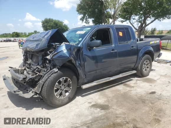 2017 Nissan Frontier Desert Runner with VIN 1N6DD0ER6HN744632, listed as a Copart auction lot 60755185 with 87,037 mi miles and Salvage title. Bid and sale history available at DreamBid. Image 1.