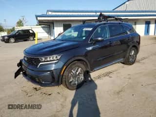 2021 Kia Sorento EX with VIN KNDRH4LG2M5042226, listed as a Copart auction lot 80205105 with 79,220 mi miles and Salvage title. Bid and sale history available at DreamBid. Image 1.