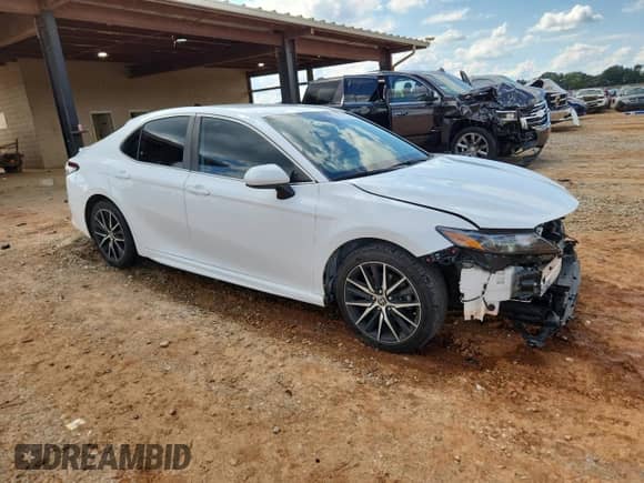 2021 Toyota Camry SE Nightshade with VIN 4T1G11AK9MU478154, listed as a Copart auction lot 83878235 with 78,340 mi miles and Salvage title. Bid and sale history available at DreamBid. Image 4.