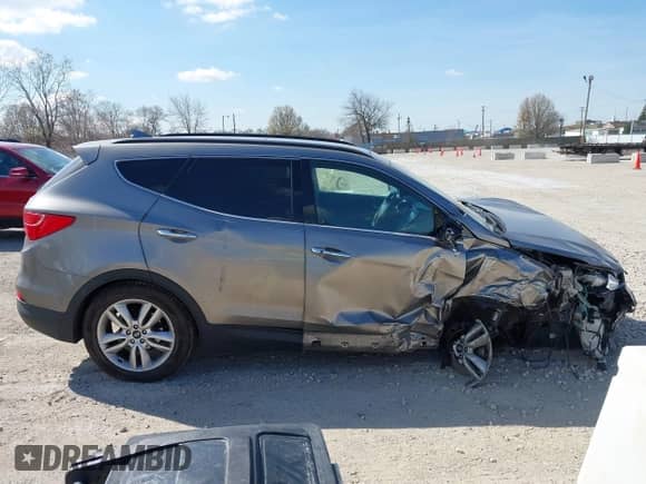 2015 Hyundai Santa Fe with VIN 5XYZWDLA3FG281344, listed as a IAAI auction lot 42049594 with 156,275 mi miles and . Bid and sale history available at DreamBid. Image 13.
