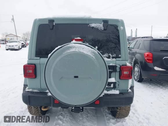 2023 Jeep Wrangler Rubicon 392 with VIN 1C4JJXSJ7PW688280, listed as a IAAI auction lot 41242708 with 8,309 mi miles and . Bid and sale history available at DreamBid. Image 17.