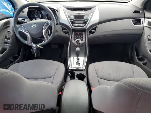 2013 Hyundai Elantra Limited with VIN 5NPDH4AE4DH375491, listed as a Copart auction lot 70743015 with Not provided miles and Salvage title. Bid and sale history available at DreamBid. Image 8.