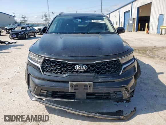 2021 Kia Sorento EX with VIN KNDRH4LG3M5019196, listed as a Copart auction lot 59020465 with 68,935 mi miles and Salvage title. Bid and sale history available at DreamBid. Image 5.