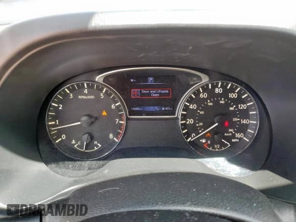 2020 Nissan Pathfinder SV with VIN 5N1DR2BN2LC613666, listed as a Copart auction lot 65237345 with 114,300 mi miles and Salvage title. Bid and sale history available at DreamBid. Image 9.