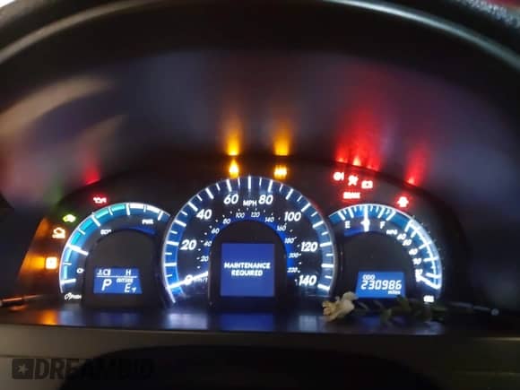 2012 Toyota Camry LE with VIN 4T1BD1FK0CU057450, listed as a IAAI auction lot 43189487 with 230,986 mi miles and . Bid and sale history available at DreamBid. Image 7.