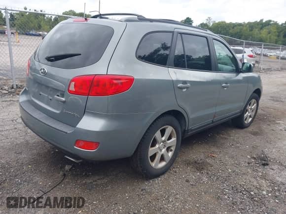 2007 Hyundai Santa Fe SE with VIN 5NMSH13E07H094275, listed as a IAAI auction lot 43182556 with 156,139 mi miles and . Bid and sale history available at DreamBid. Image 4.
