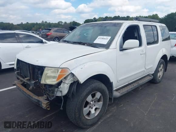 2007 Nissan Pathfinder S с VIN 5N1AR18W67C607548, выставлен на аукционе IAAI как лот 43286643 с пробегом 173 490 миль миль и . История ставок и продаж доступна на DreamBid. Изображение 2.