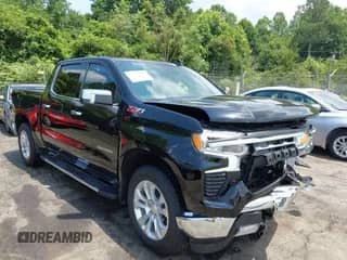 2024 Chevrolet Silverado 1500 LTZ with VIN 2GCUDGED1R1231209, listed as a IAAI auction lot 42578401 with 15,552 mi miles and . Bid and sale history available at DreamBid. Image 1.