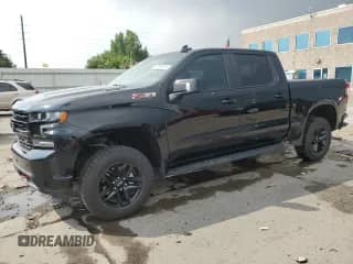 2022 Chevrolet Silverado 1500 с VIN 1GCUYFET5NZ127992, выставлен на аукционе Copart как лот 67059215 с пробегом 94 998 миль миль и Списание • Salvage title. История ставок и продаж доступна на DreamBid. Изображение 1.