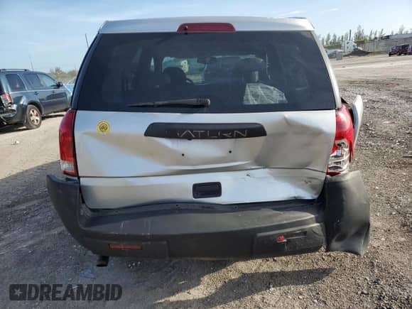 2004 Saturn VUE V6 with VIN 5GZCZ53454S884119, listed as a Copart auction lot 67756995 with Not provided miles and Salvage title. Bid and sale history available at DreamBid. Image 6.