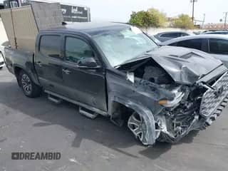 2022 Toyota Tacoma SR5 with VIN 3TMCZ5AN6NM506382, listed as a IAAI auction lot 43316369 with Not provided miles and . Bid and sale history available at DreamBid. Image 1.