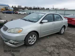 2003 Toyota Corolla S с VIN 2T1BR32E63C112319, выставлен на аукционе Copart как лот 55918315 с пробегом 193 316 миль миль и Списание • Salvage title. История ставок и продаж доступна на DreamBid. Изображение 1.
