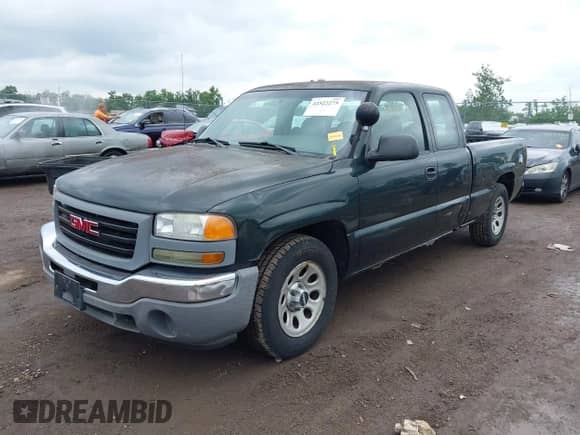 2006 GMC Sierra 1500 SLE1 with VIN 1GTEC19Z16Z267821, listed as a IAAI auction lot 42522275 with 152,717 mi miles and . Bid and sale history available at DreamBid. Image 2.