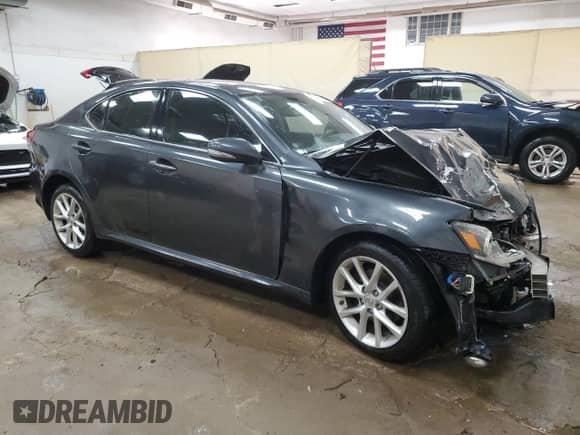 2011 Lexus IS 250 z VIN JTHCF5C26B5050105, wystawiony jako Copart lot #64594345 z przebiegiem 195 677 mil mil oraz Czysty tytuł • Clean title. Historia ofert i sprzedaży dostępna na DreamBid. Obrazek 4.