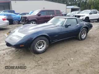 1979 Chevrolet Corvette с VIN 1Z8789S424111, выставлен на аукционе Copart как лот 86046555 с пробегом Не указан миль и Чистый • Clean title. История ставок и продаж доступна на DreamBid. Изображение 1.
