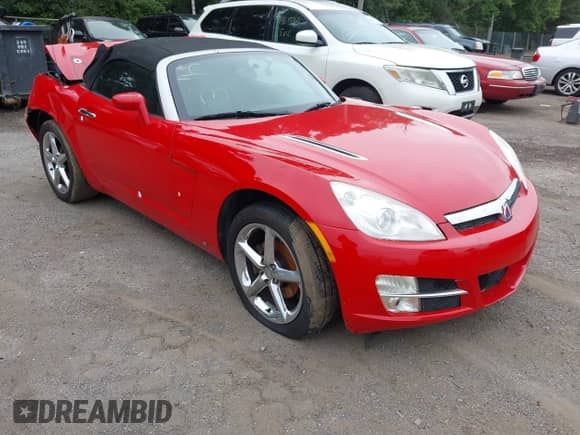 2008 Saturn Sky with VIN 1G8MC35B78Y132622, listed as a IAAI auction lot 43044203 with 156,661 mi miles and . Bid and sale history available at DreamBid. Image 1.