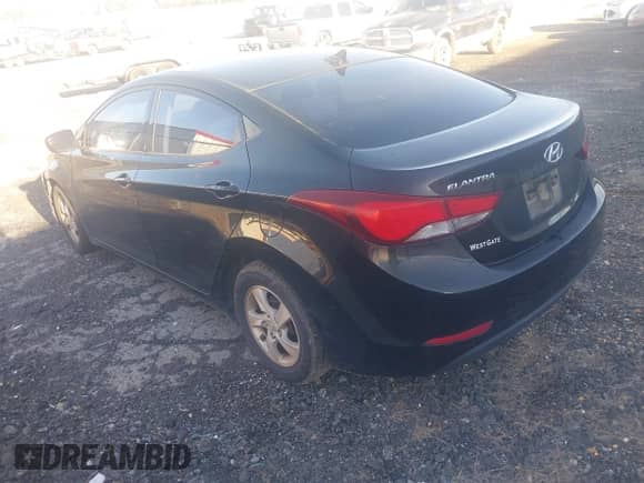 2014 Hyundai Elantra SE z VIN KMHDH4AE0EU029604, wystawiony jako IAAI lot #43449133 z przebiegiem 210 726 mil mil oraz . Historia ofert i sprzedaży dostępna na DreamBid. Obrazek 3.