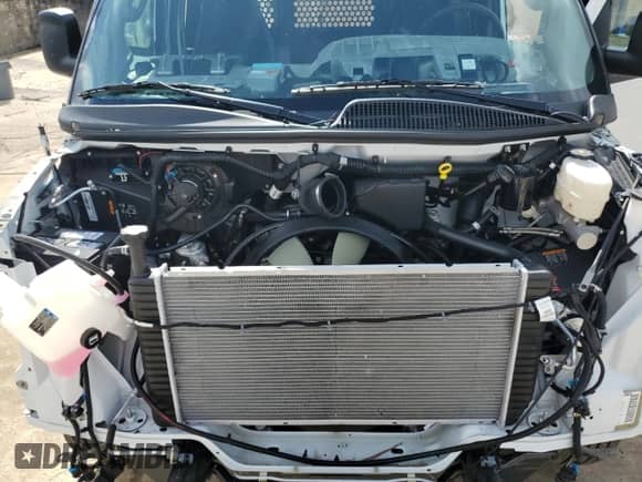 2025 Chevrolet Express Cargo with VIN 1GCWGAFP0S1160635, listed as a Copart auction lot 68687355 with Not provided miles and Clean title. Bid and sale history available at DreamBid. Image 12.