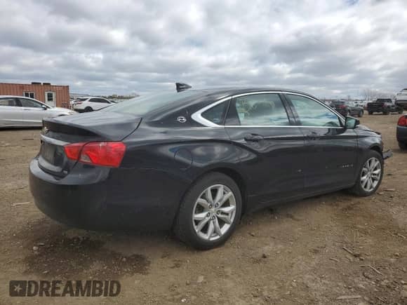 2016 Chevrolet Impala LT with VIN 2G1115S30G9207163, listed as a Copart auction lot 67135815 with 184,700 mi miles and Salvage title. Bid and sale history available at DreamBid. Image 3.