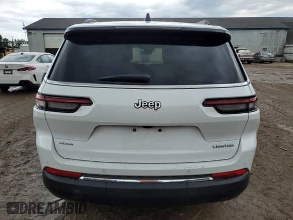 2025 Jeep Grand Cherokee Limited with VIN 1C4RJKBG2S8660393, listed as a Copart auction lot 61583005 with 6,450 mi miles and Salvage title. Bid and sale history available at DreamBid. Image 6.
