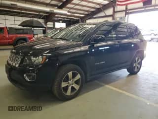 2016 Jeep Compass High Altitude with VIN 1C4NJDEB0GD724696, listed as a Copart auction lot 89705335 with 123,435 mi miles and Clean title. Bid and sale history available at DreamBid. Image 1.
