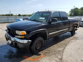2005 GMC Sierra 1500 SLT z VIN 1GTEK19B15E163129, wystawiony jako Copart lot #58194855 z przebiegiem 295 897 mil mil oraz Szkoda całkowita • Salvage title. Historia ofert i sprzedaży dostępna na DreamBid. Obrazek 1.