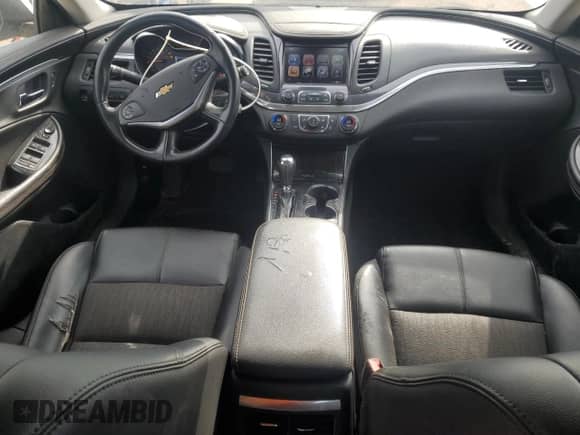 2017 Chevrolet Impala LT with VIN 2G1105SA0H9195227, listed as a Copart auction lot 54415675 with 129,940 mi miles and Salvage title. Bid and sale history available at DreamBid. Image 8.