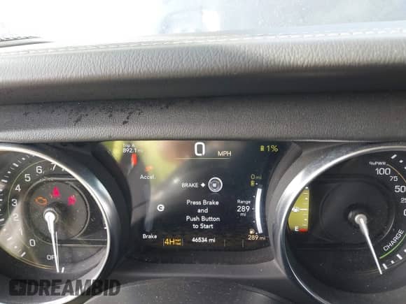 2023 Jeep Wrangler Sahara with VIN 1C4JJXP62PW628735, listed as a IAAI auction lot 42683940 with 46,534 mi miles and . Bid and sale history available at DreamBid. Image 7.