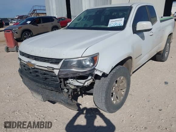 2022 Chevrolet Colorado 2WD LT z VIN 1GCHSCEA3N1118240, wystawiony jako IAAI lot #41699143 z przebiegiem 109 823 mil mil oraz . Historia ofert i sprzedaży dostępna na DreamBid. Obrazek 6.