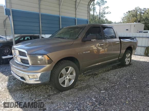 2009 Dodge 1500 SLT with VIN 1D3HB13T09S736549, listed as a Copart auction lot 73873824 with 176,610 mi miles and Salvage title. Bid and sale history available at DreamBid. Image 1.
