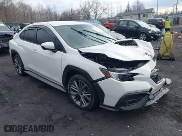 2022 Subaru WRX z VIN JF1VBAA60N9002705, wystawiony jako IAAI lot #41667953 z przebiegiem 35 574 mil mil oraz . Historia ofert i sprzedaży dostępna na DreamBid. Obrazek 1.