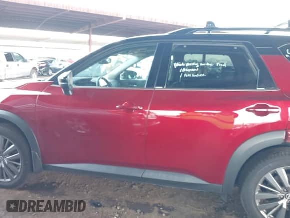 2022 Nissan Pathfinder SL with VIN 5N1DR3CB6NC201232, listed as a IAAI auction lot 42407880 with 33,808 mi miles and . Bid and sale history available at DreamBid. Image 15.