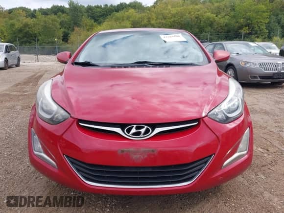 2016 Hyundai Elantra Limited with VIN KMHDH4AE0GU518572, listed as a IAAI auction lot 43283648 with 234,317 mi miles and . Bid and sale history available at DreamBid. Image 12.